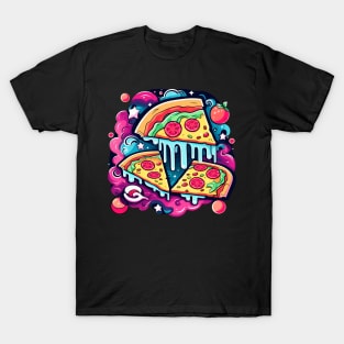 Pizza Slice Illustration T-Shirt